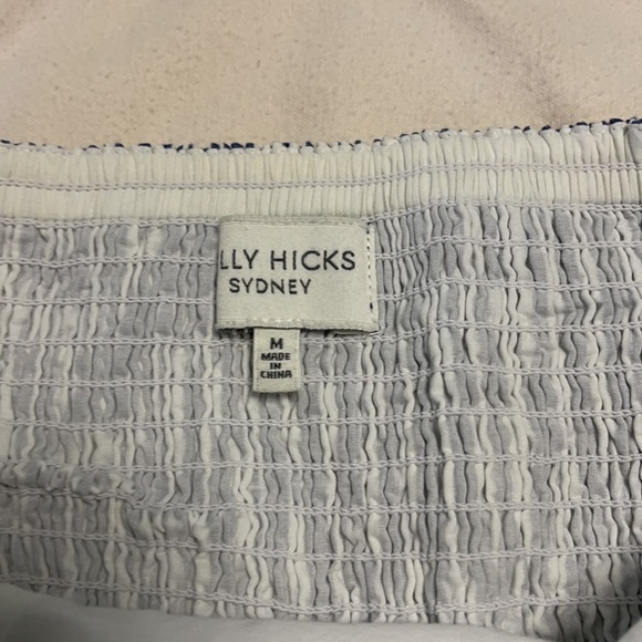 Gilly Hicks blue/white striped strapless top w/bow* - Picture 3 of 3